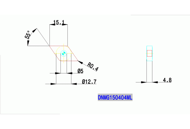 DNMG 150404 ML TT9215