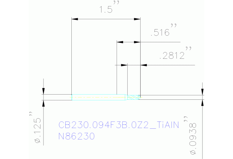 CB230.094F3B.0Z2 TIALN