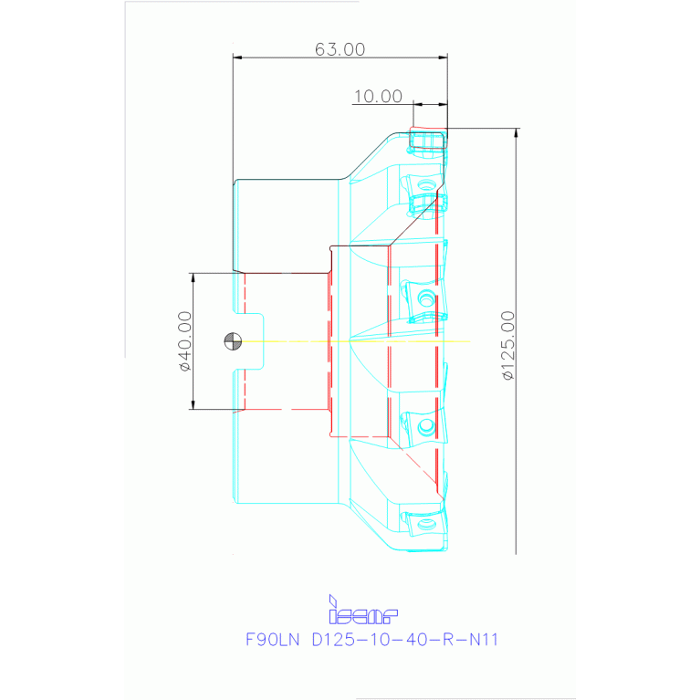 F90LN D125-10-40-R-N11