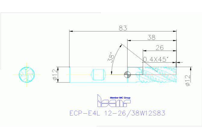 ECP-E4L 12-26/38W12S83 IC900