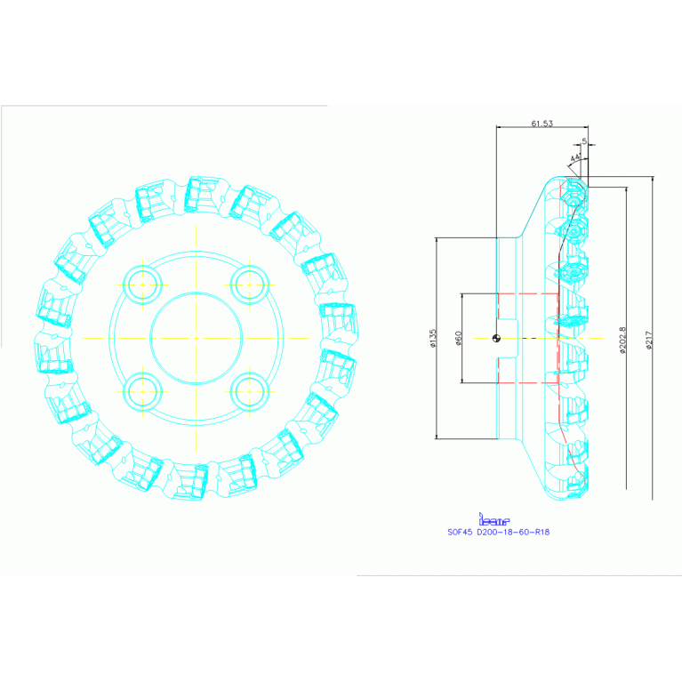 SOF45 D200-18-60-R18