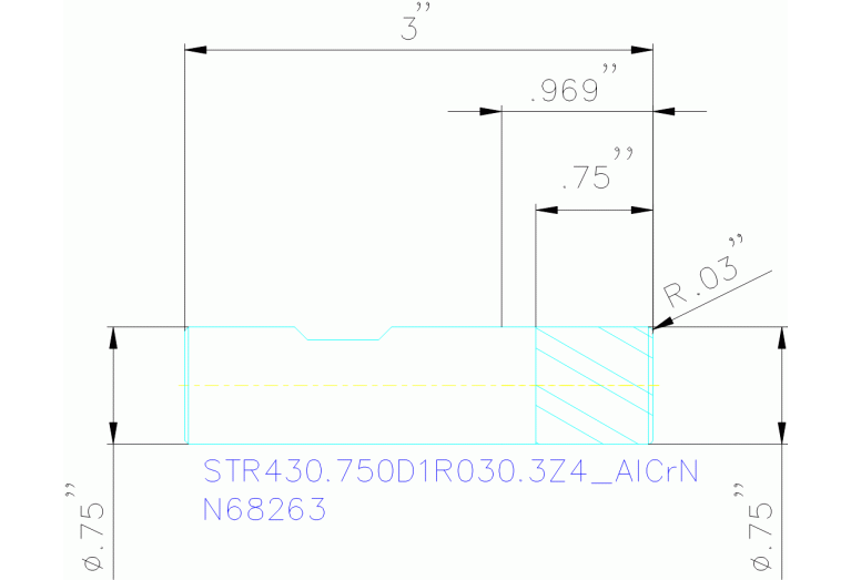 STR430.750D1R030.3Z4 ALCRN