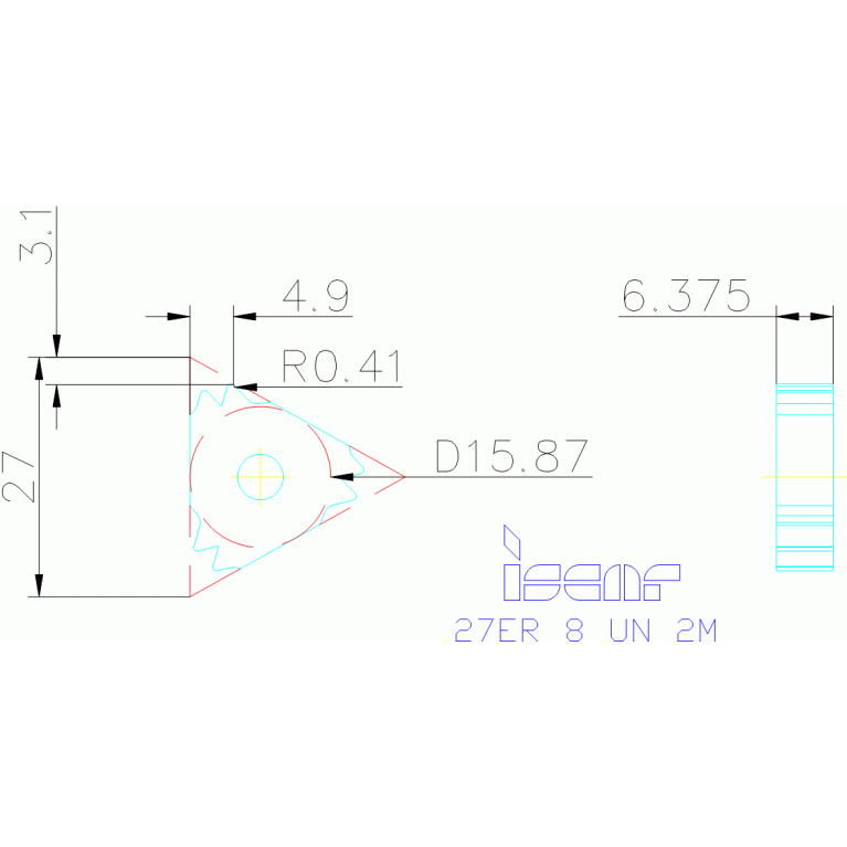 27ER 8 UN 2M IC908