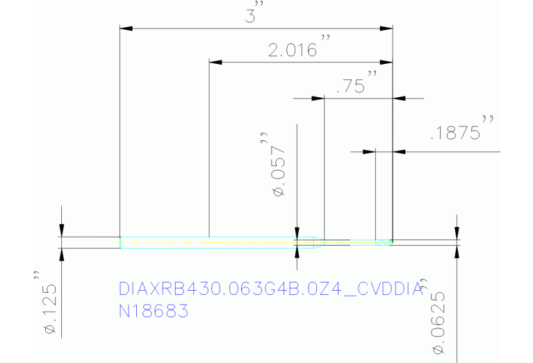DIAXRB430.063G4B.0Z4 CVDDIA