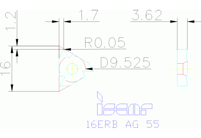 16ERB AG 55 IC908