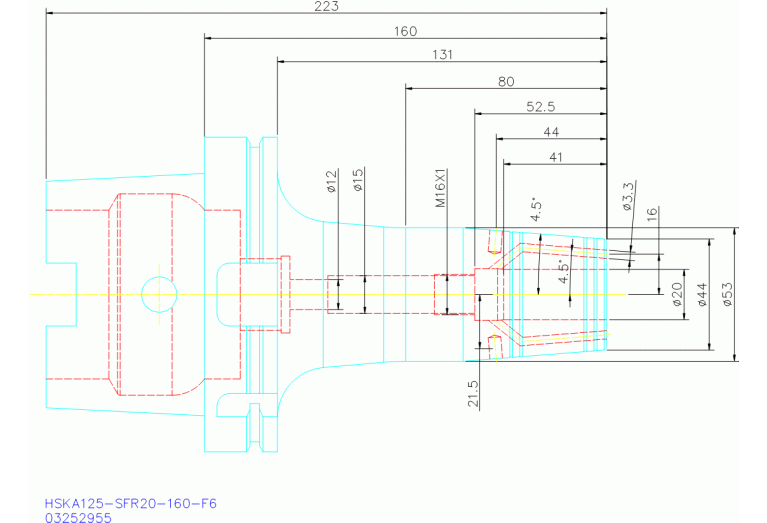 HSKA125-SFR20-160-F6