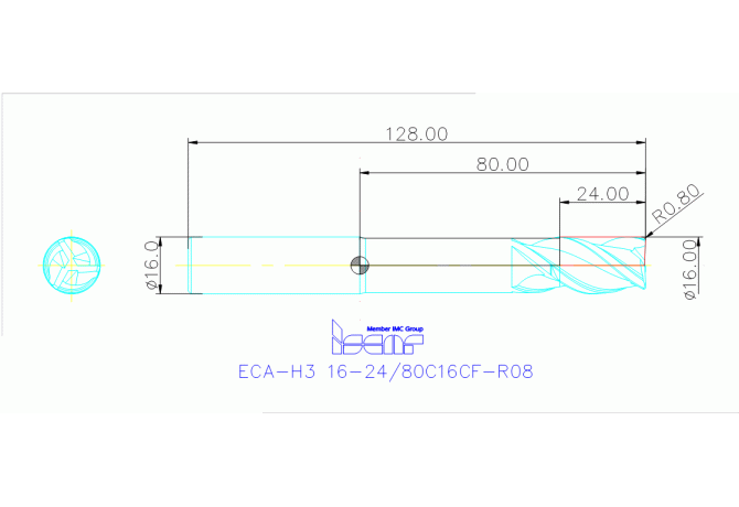ECA-H3 16-24/80C16CF-R08 IC08