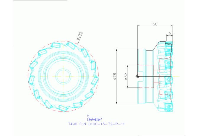 T490 FLN D100-13-32-R-11