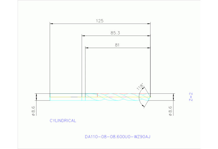 DA110-08-08.600U0-WZ90AJ