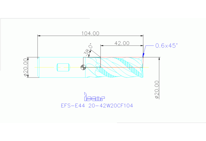 EFS-E44 20-42W20CF104 IC900