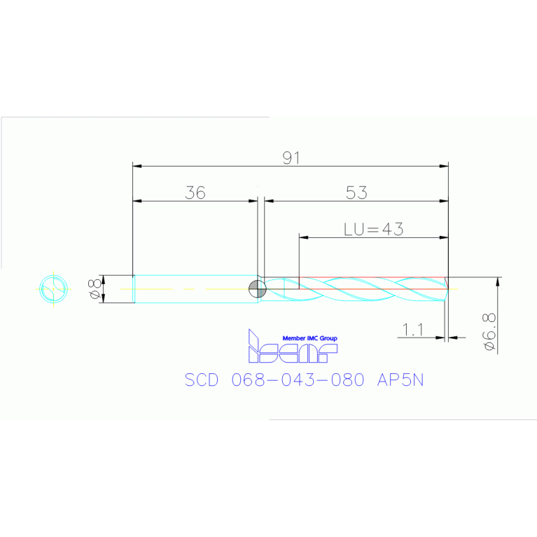 SCD 068-043-080 AP5N IC908