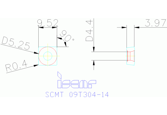 SCMT 09T304-14 IC20