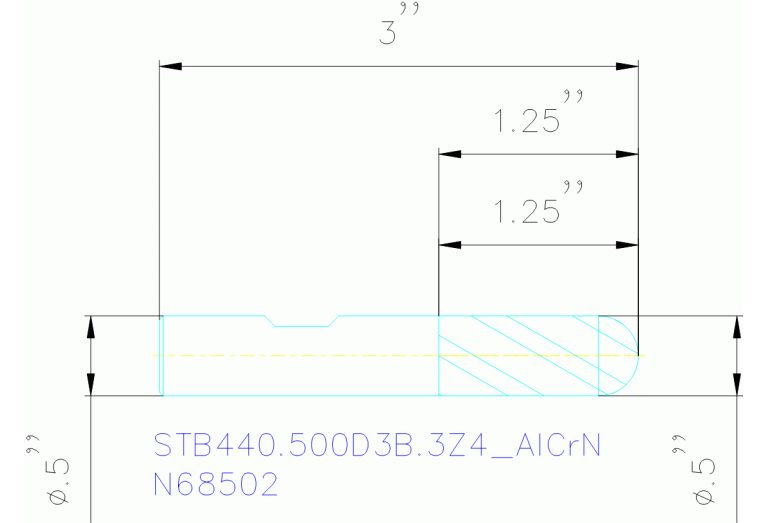 STB440.500D3B.3Z4 ALCRN