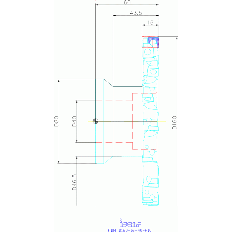 FDN D160-16-40-R10