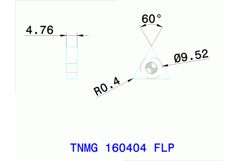 TNMG 160404 FLP TT8125B