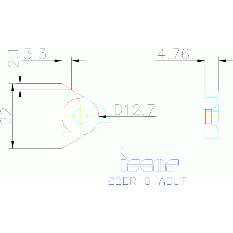 22ER 8 ABUT IC250