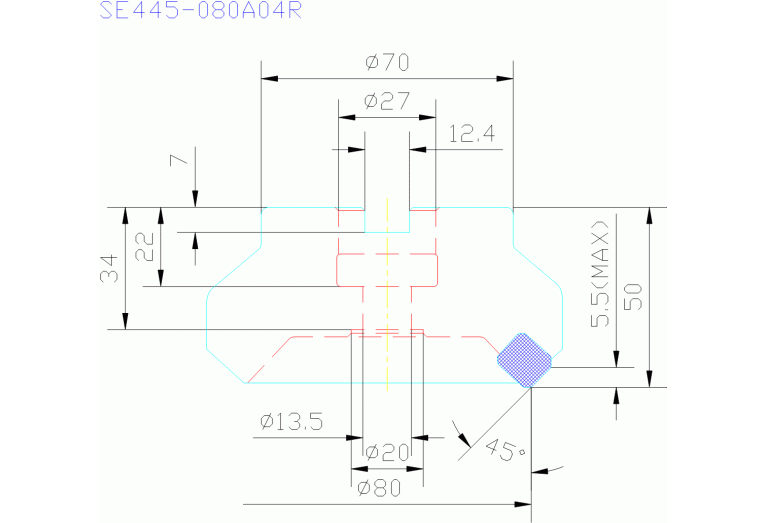 SE445-080A04R