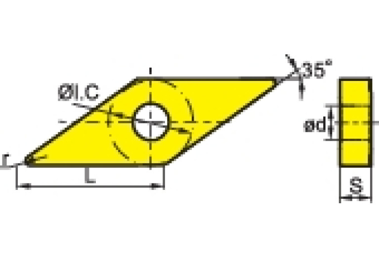 VNMG160412-TC YBD152C