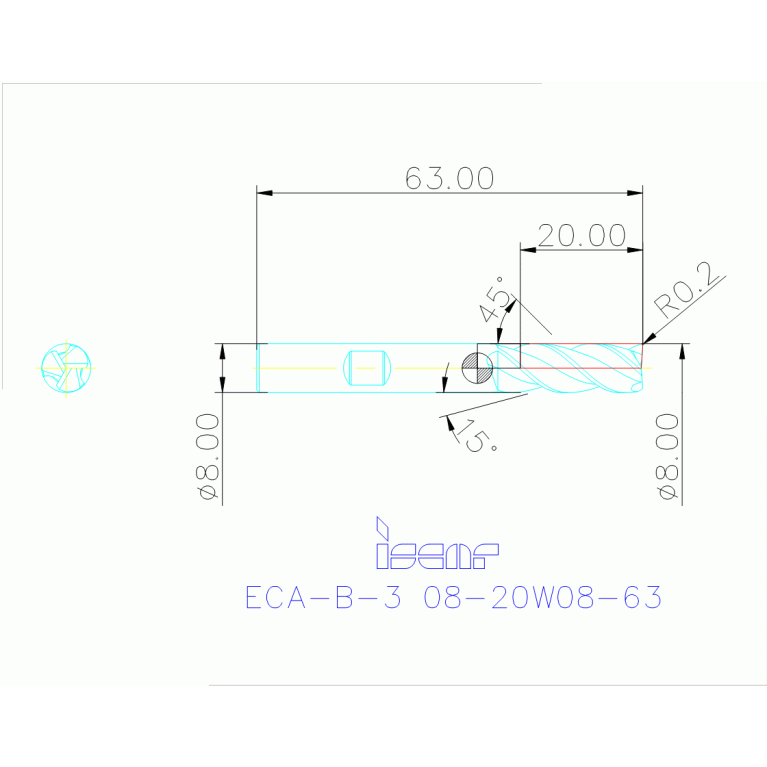 ECA-B-3 08-20W08-63 IC08