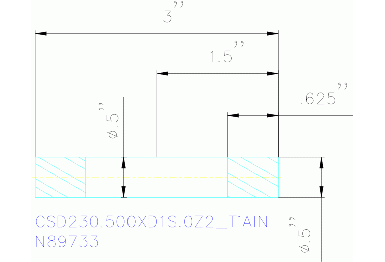CSD230.500XD1S.0Z2 TIALN