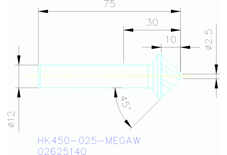HK450-025-MEGAW