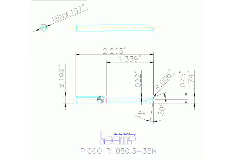 PICCO R 050.5-35N IC908