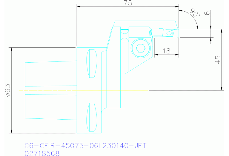 C6-CFIR-45075-06L230140-JET