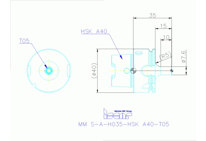 MM S-A-H035-HSK A40-T05