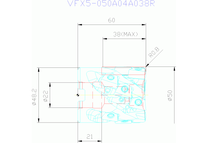 VFX5-050A04A038R
