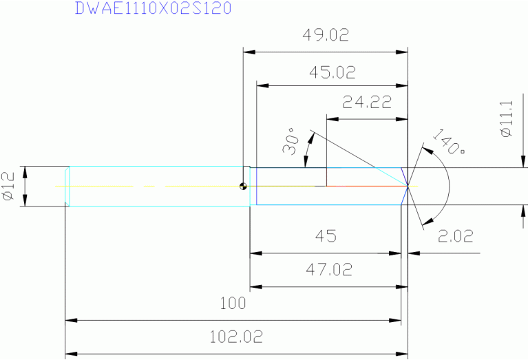 DWAE1110X02S120 DP102A