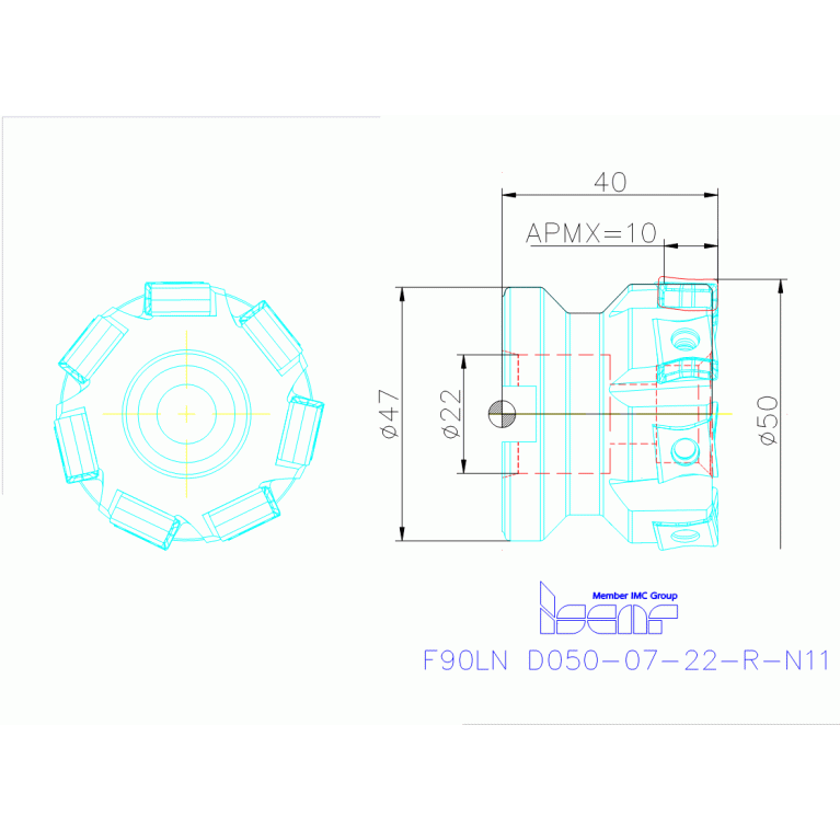 F90LN D050-07-22-R-N11