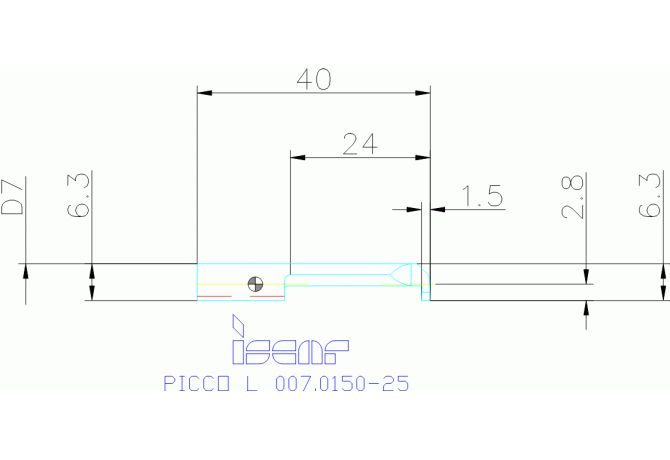 PICCO L 007.0150-25 IC228