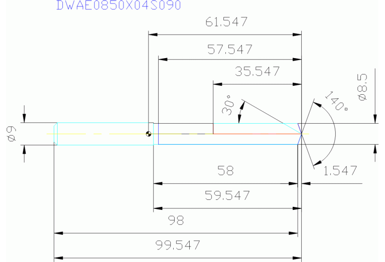 DWAE0850X04S090 DP102A