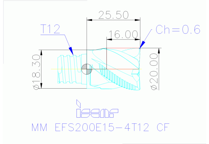 MM EFS200E15-4T12 CF IC908