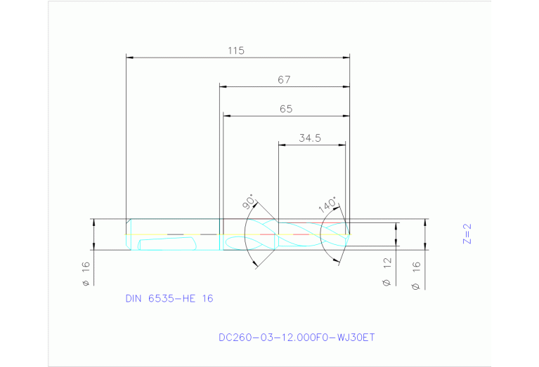 DC260-03-12.000F0-WJ30ET