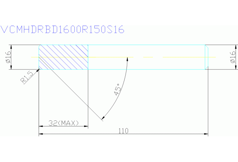 VCMHDRBD1600R150S16