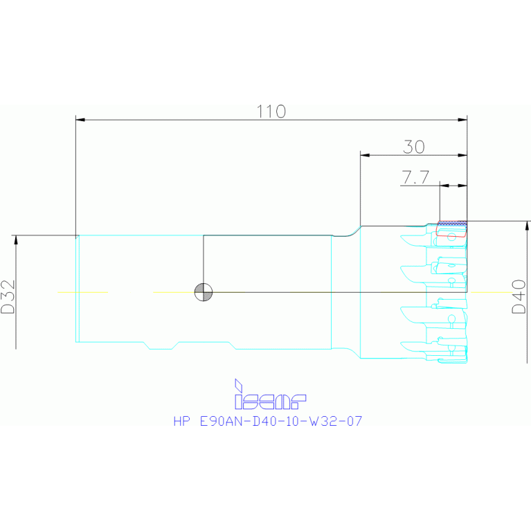 HP E90AN-D40-10-W32-07