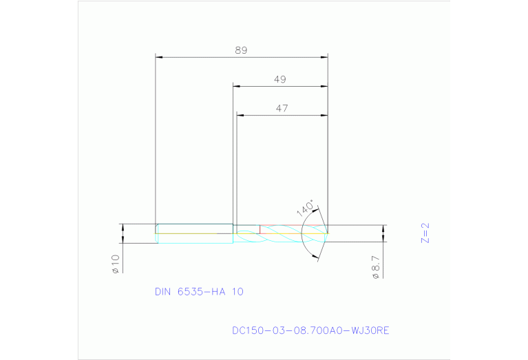 DC150-03-08.700A0-WJ30RE