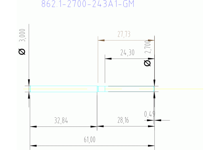 862.1-2700-243A1-GM X2BM