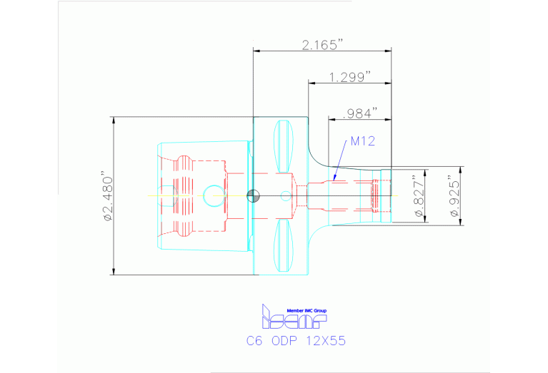 C6 ODP 12X55