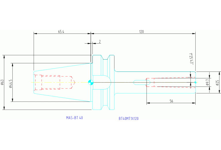 BT40MT1X120