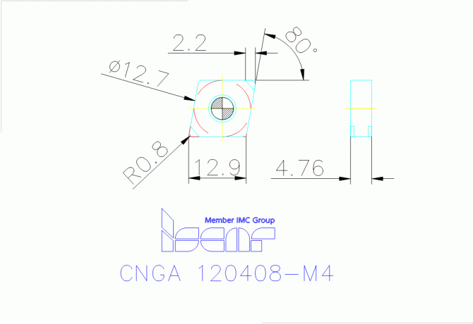 CNGA 120408-M4 IB25HC