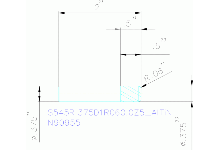 S545R.375D1R060.0Z5 ALTIN