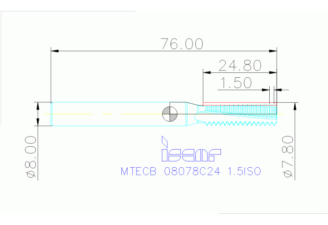 MTECB 08078C24 1.5ISO IC908