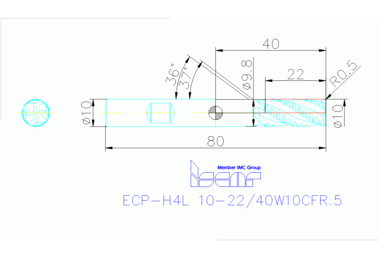 ECP-H4L 10-22/40W10CFR.5 IC900
