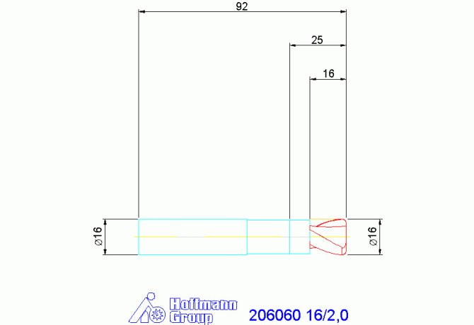 206060 16/2,0