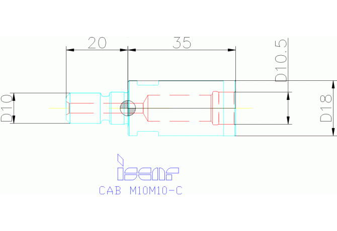 CAB M10M10-C