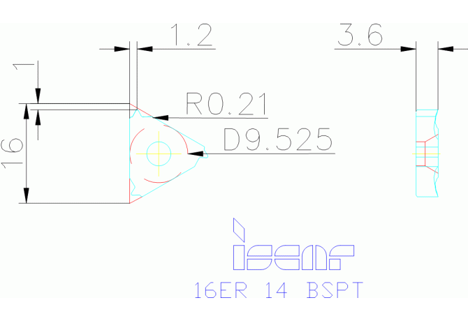 16ER 14 BSPT IC908