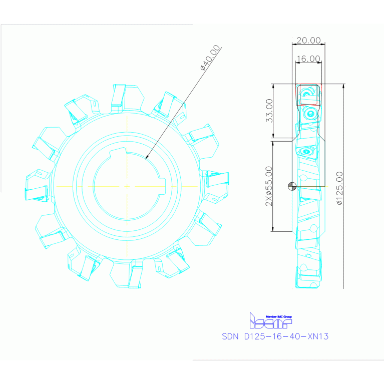 SDN D125-16-40-XN13