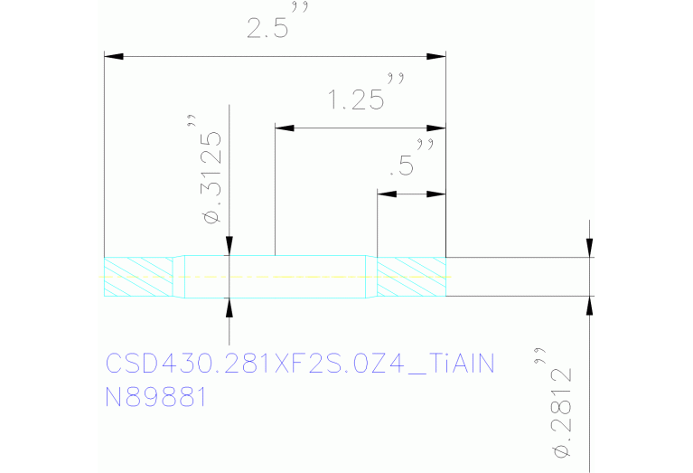 CSD430.281XF2S.0Z4 TIALN